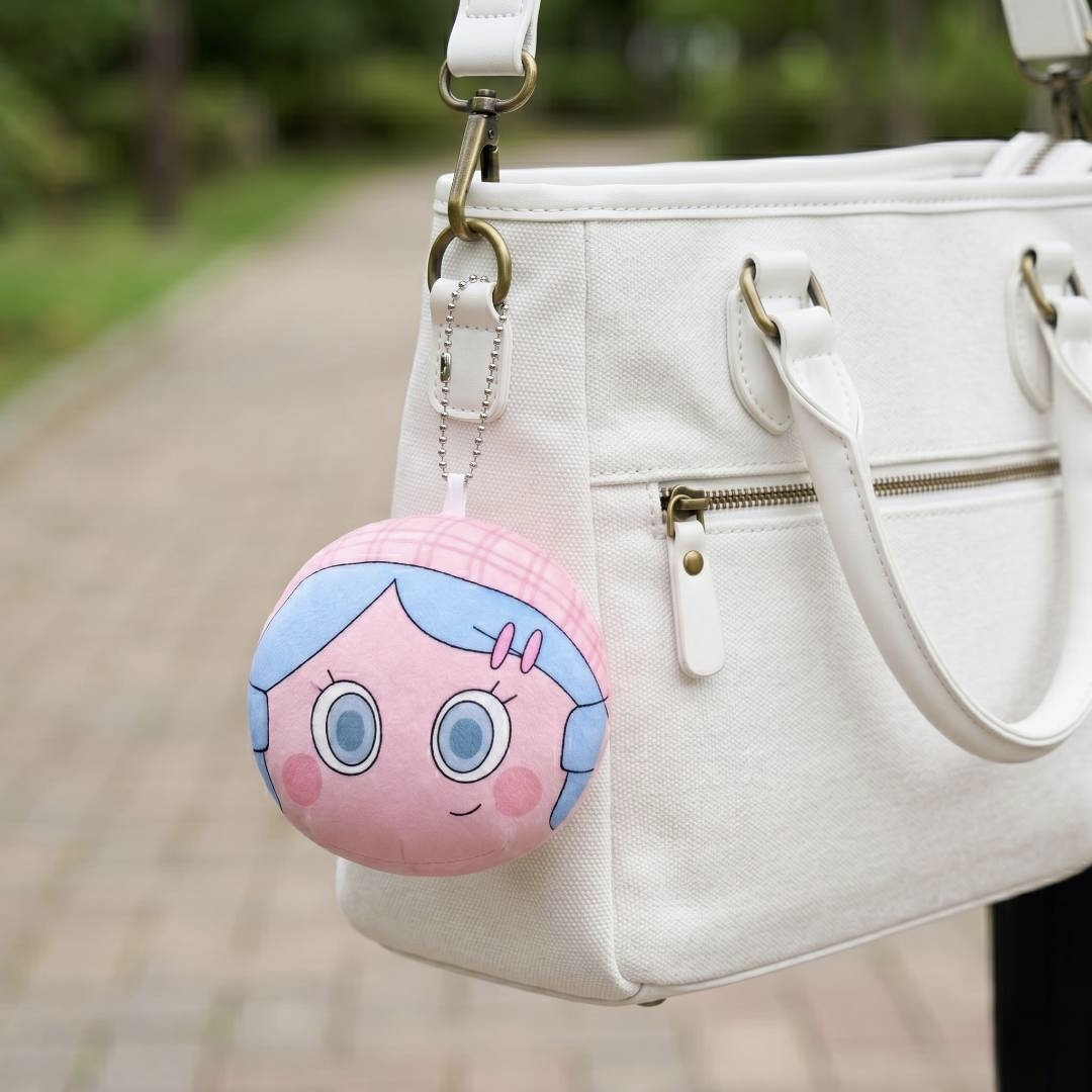 Round Squeaky Dumpling Charm — custom toy product by Genki Custom Toyverse