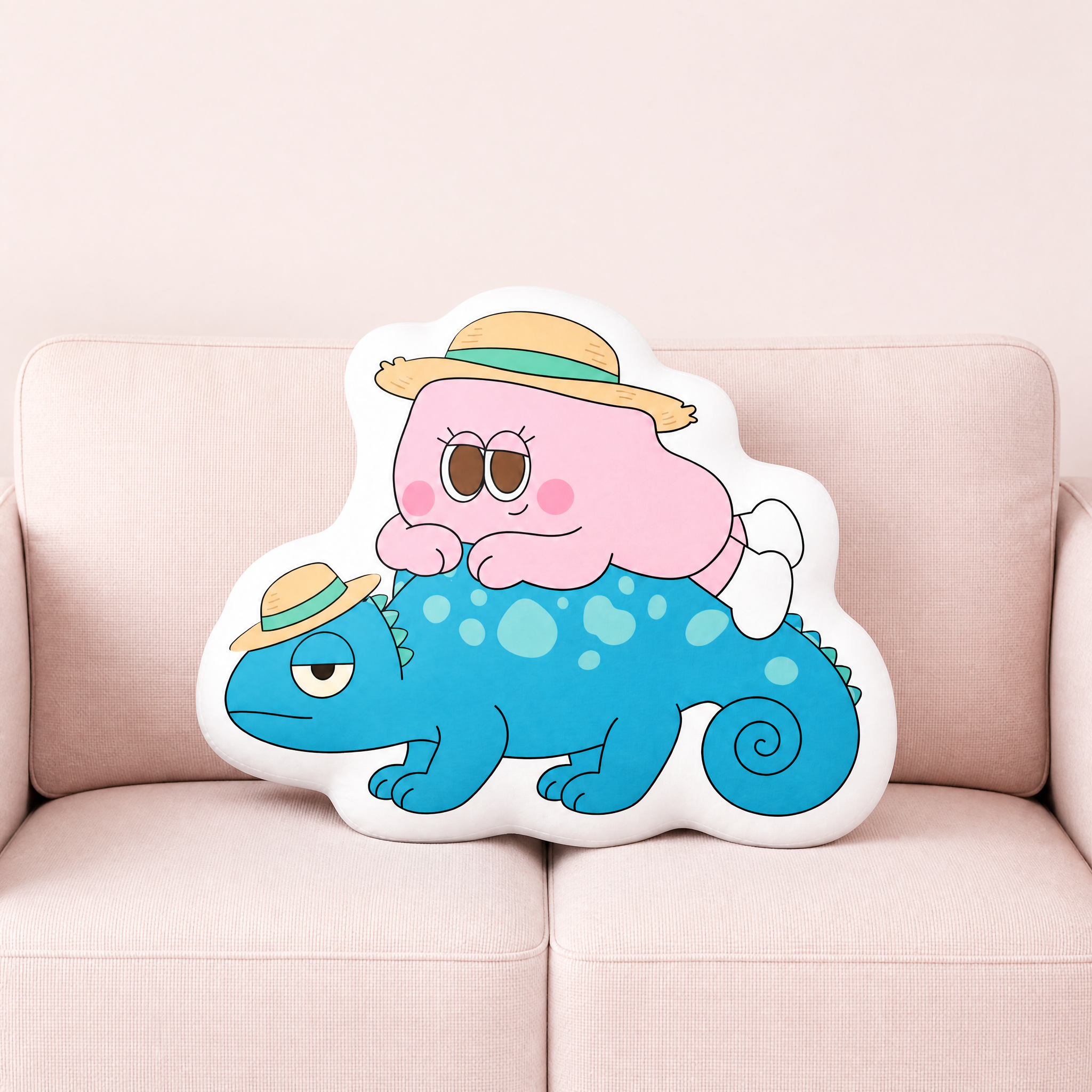 Shaped Pillow — custom toy product by Genki Custom Toyverse