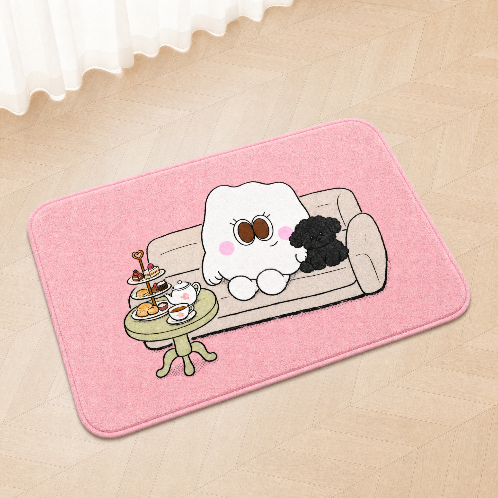 Velvet Plush Rug — custom toy product by Genki Custom Toyverse
