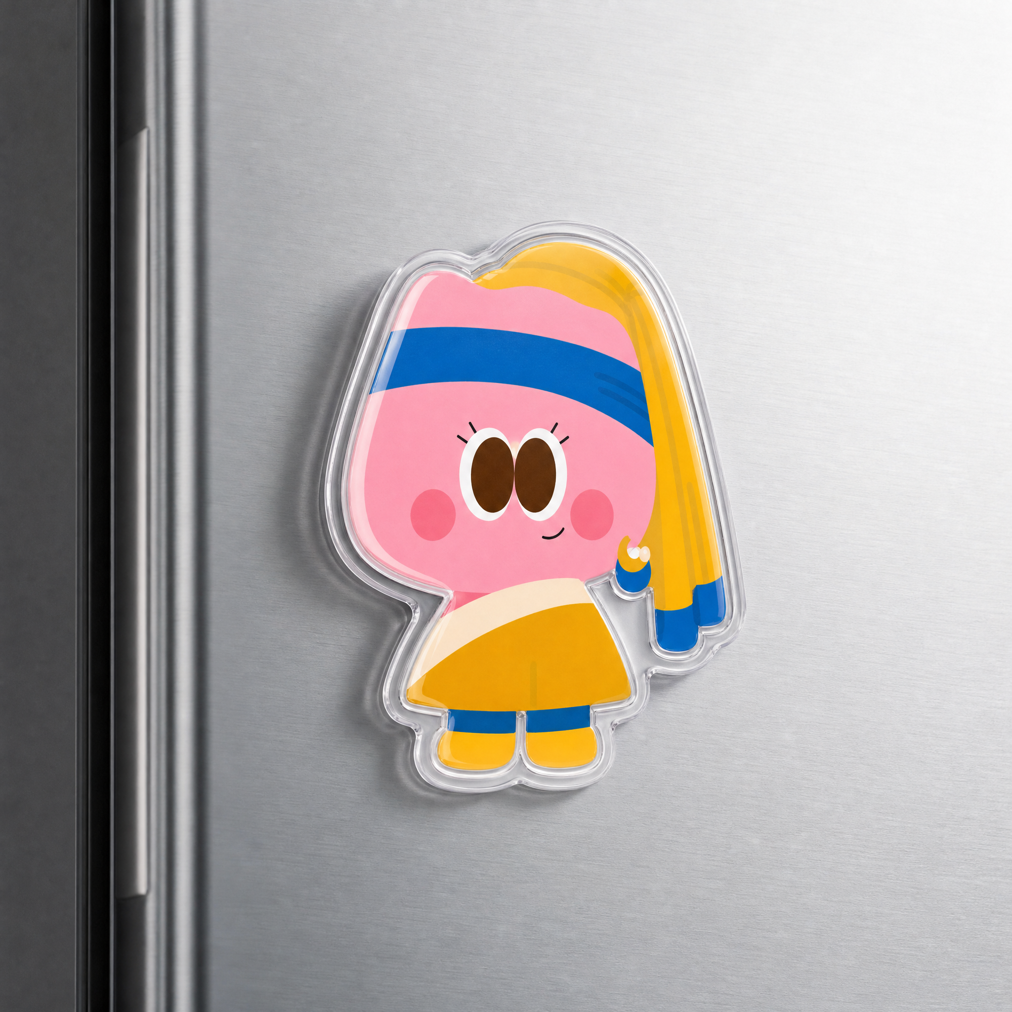 Resin Soft Magnetic Fridge Magnet — custom toy product by Genki Custom Toyverse